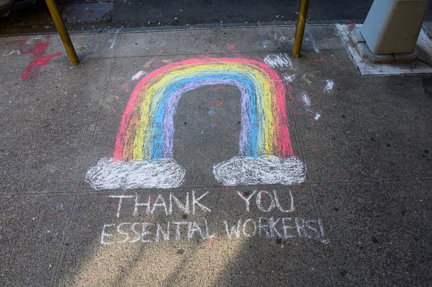 rainbow chalk for ra