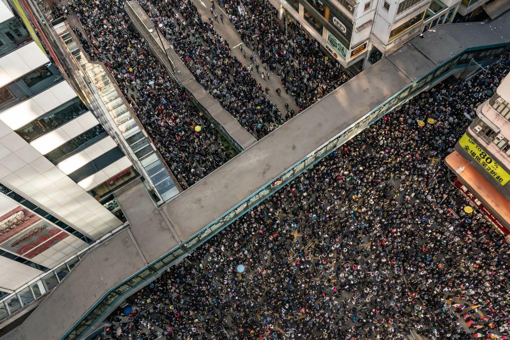 Anti-Government Protests in Hong Kong