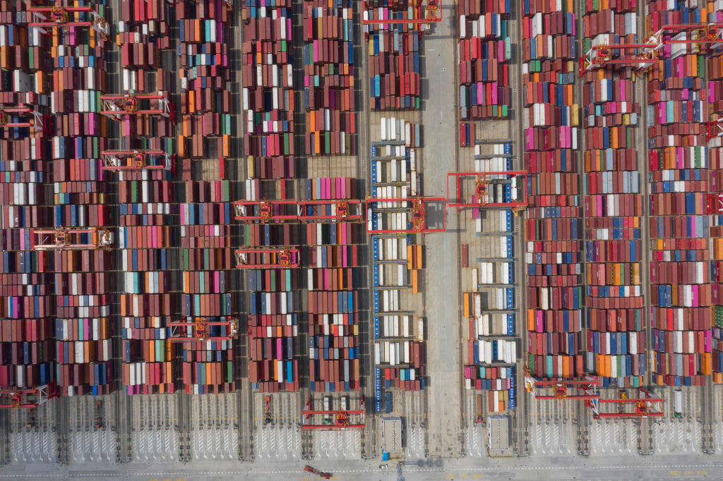 CHINA SHANGHAI YANGSHAN CONTAINER PORT