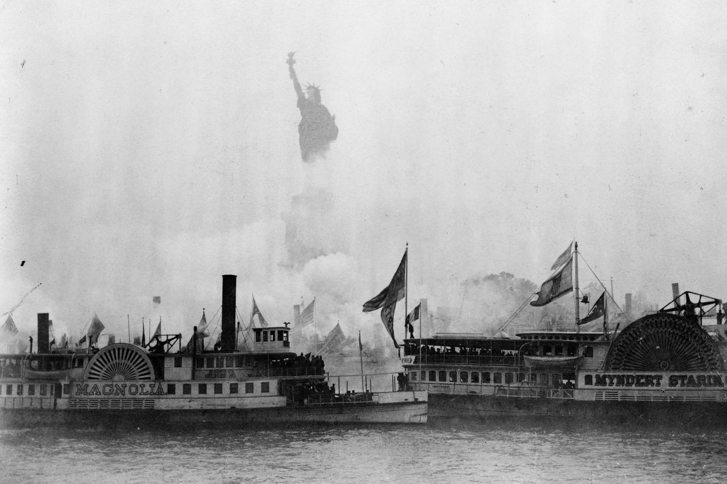 Statue of Liberty Unveiling 1886
