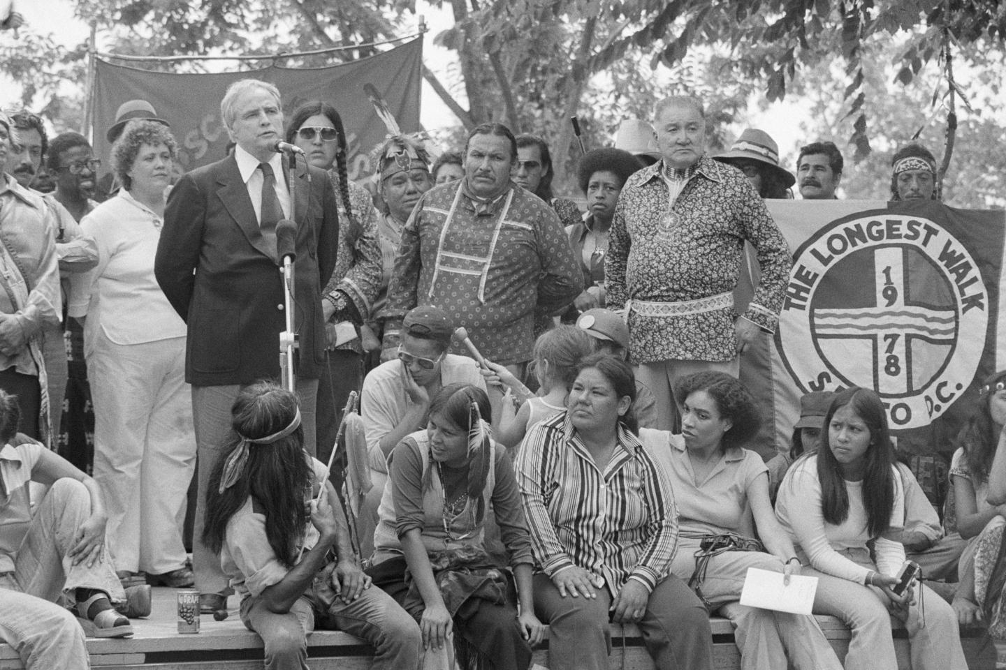 1978 Marlon Brando The Longest Walk