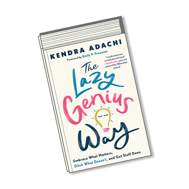 August Books-The Lazy Genius Way