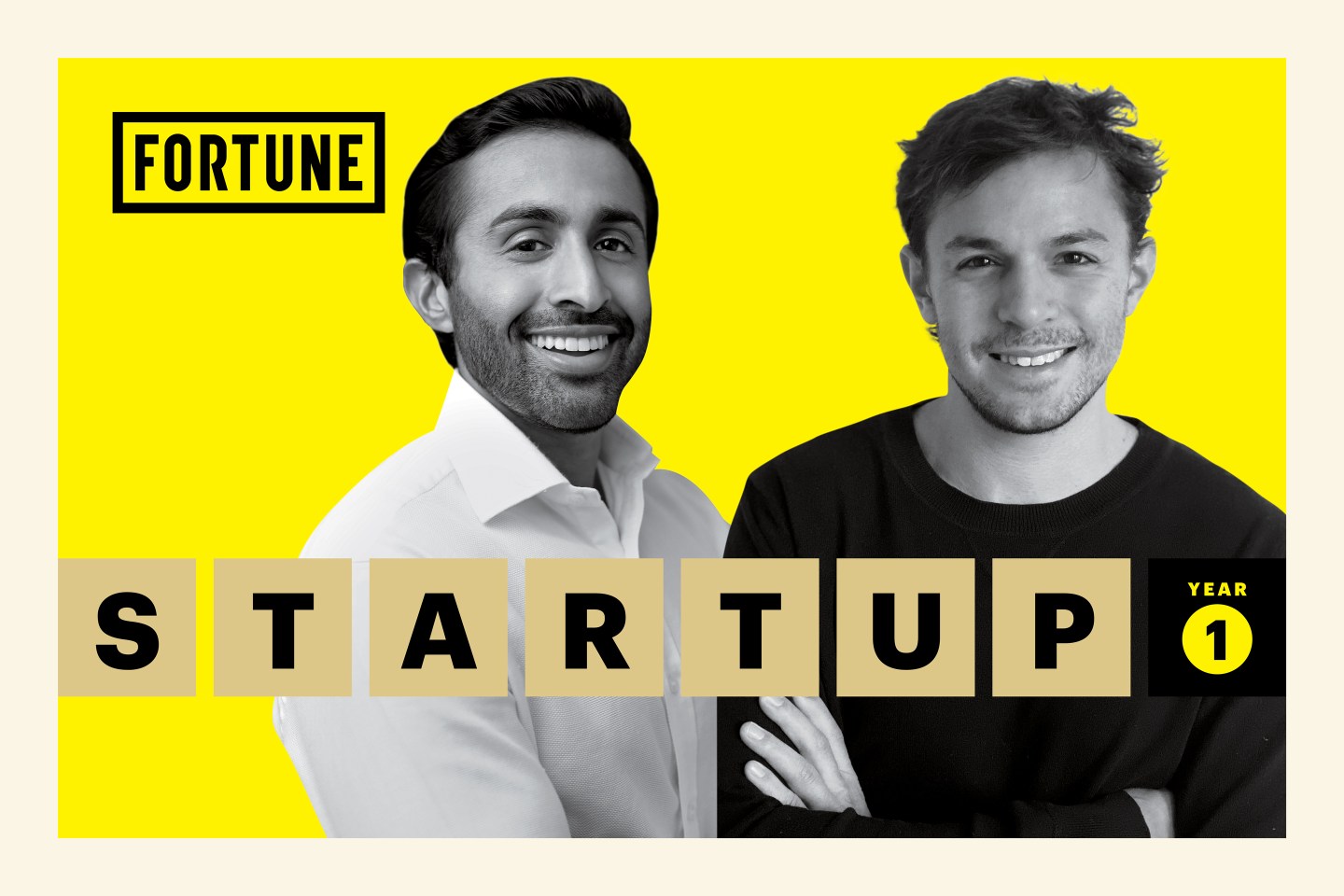 Tomorrow Health"s founders. Vijay Kedar (left) and Gabriel Flateman .