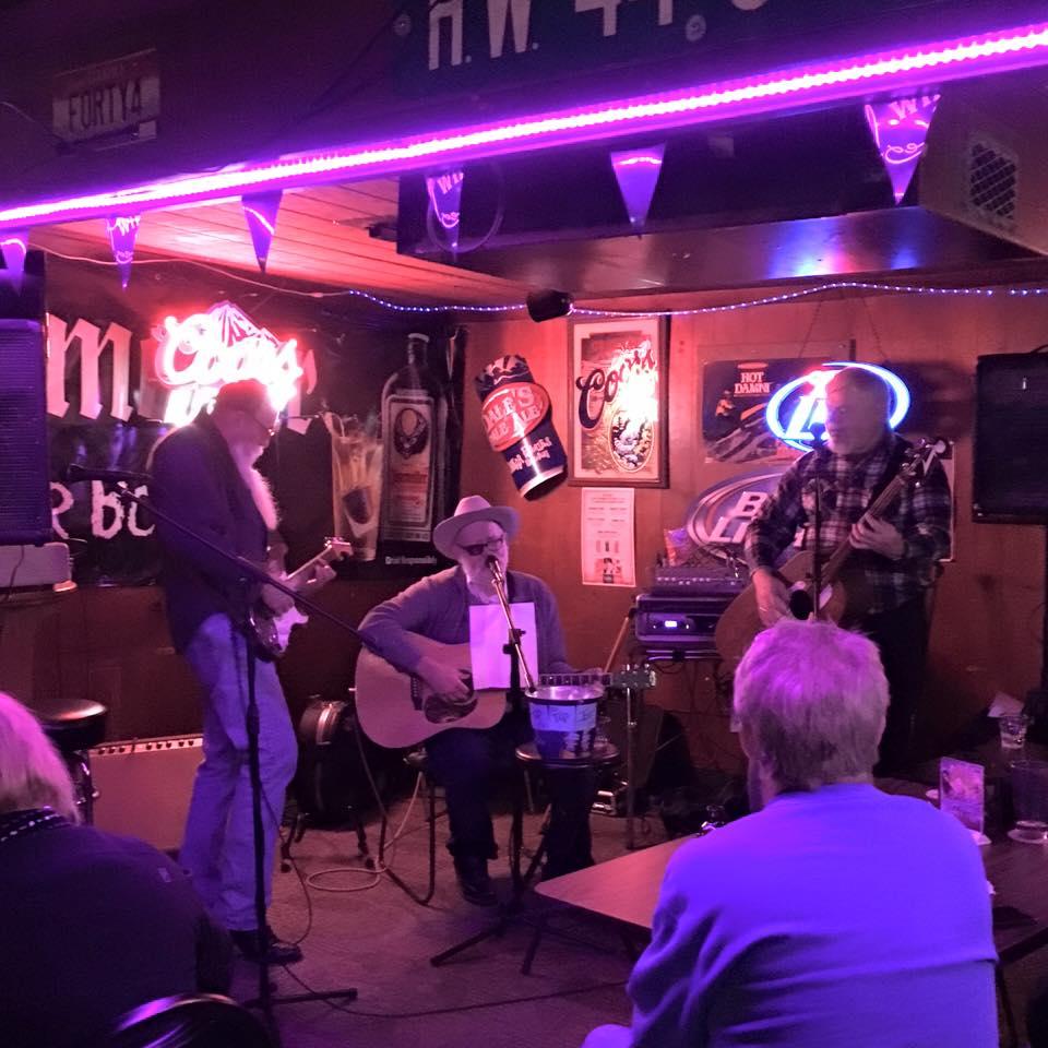 Pinto Bennett and his band plays at the 44 Club in Boise.