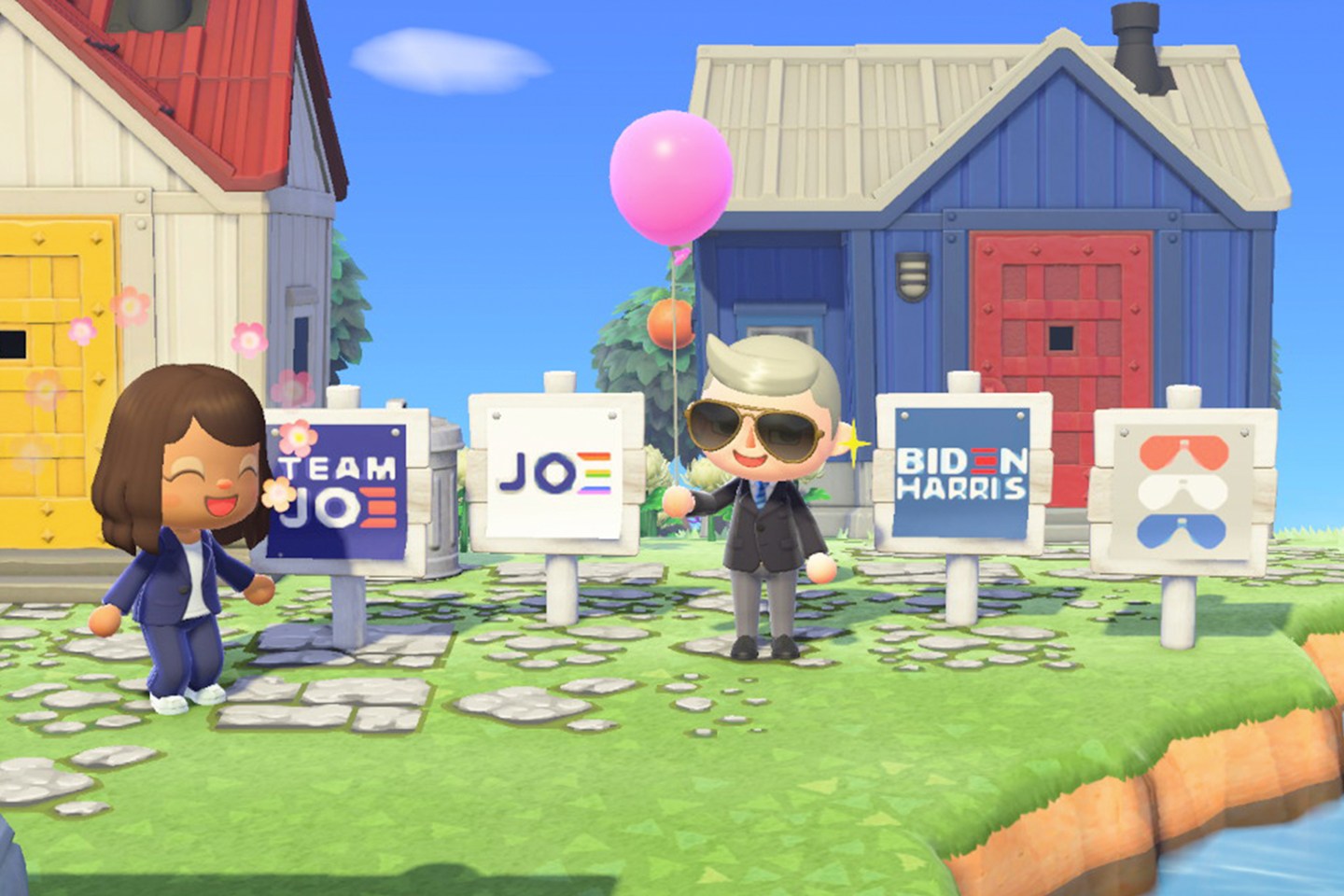 Biden for President and Animal Crossing digital partnership