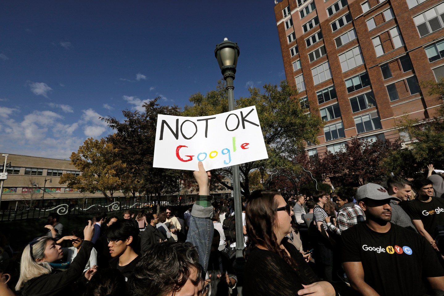 Google Staff Walkout To Protest Sexual Misconduct