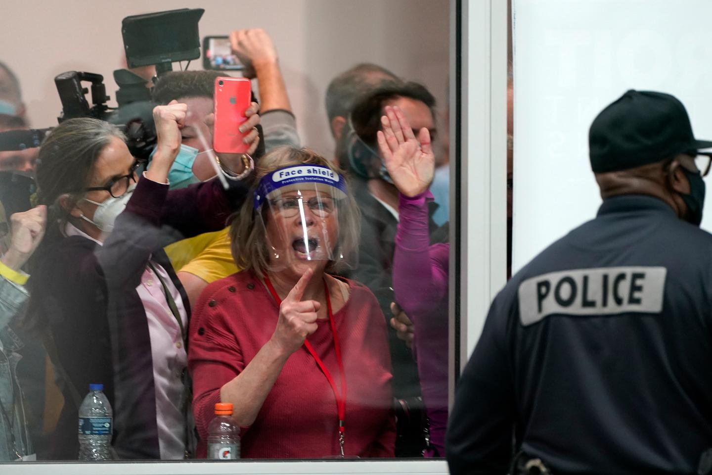 Election Protests 2020-Michigan