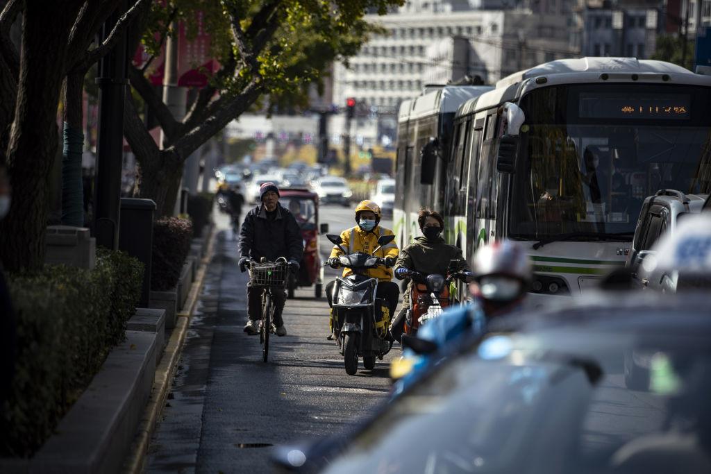 Meituan Delivery Drivers As Company Reports Earnings