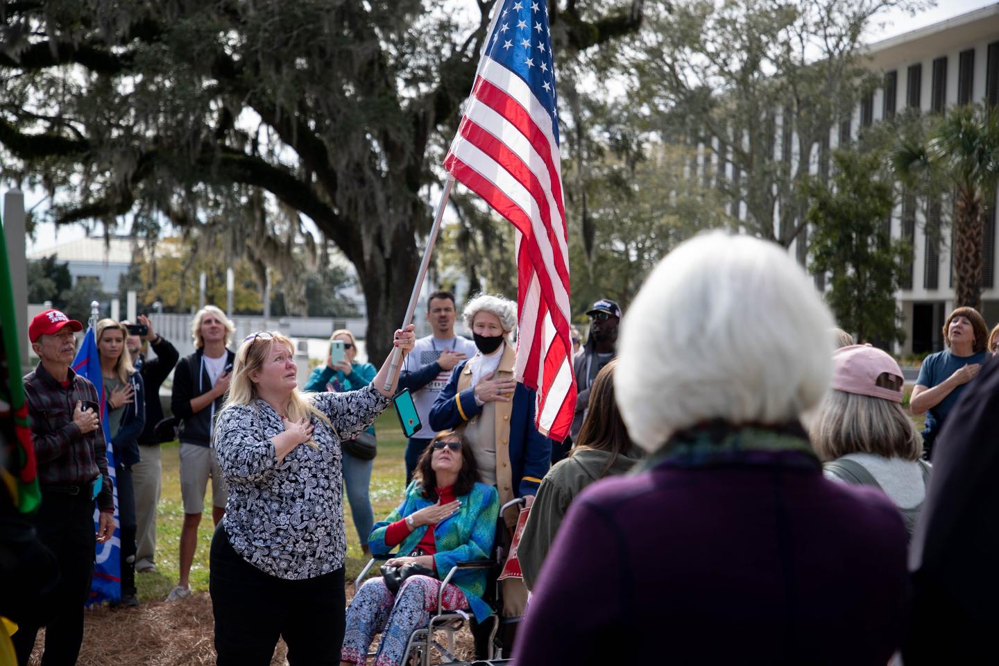 State Trump Protests-Florida
