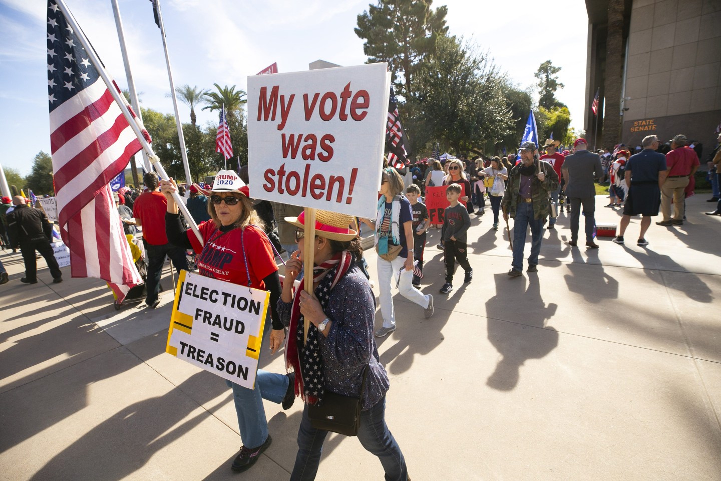 State Trump Protests-Arizona