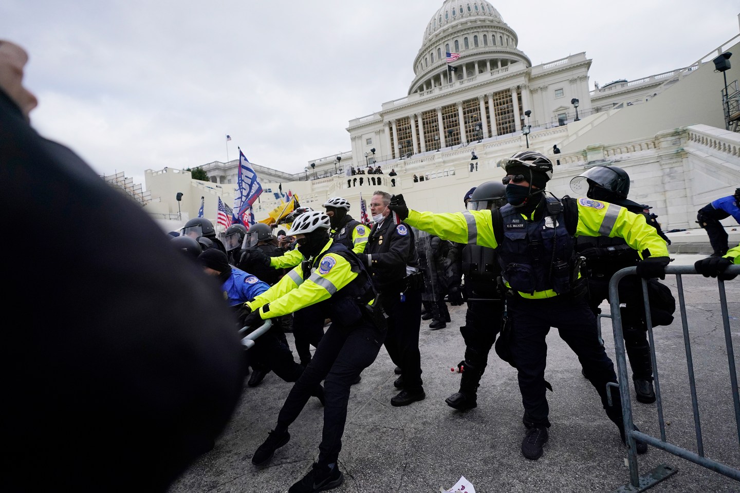 Trump Rally-Capitol Protest