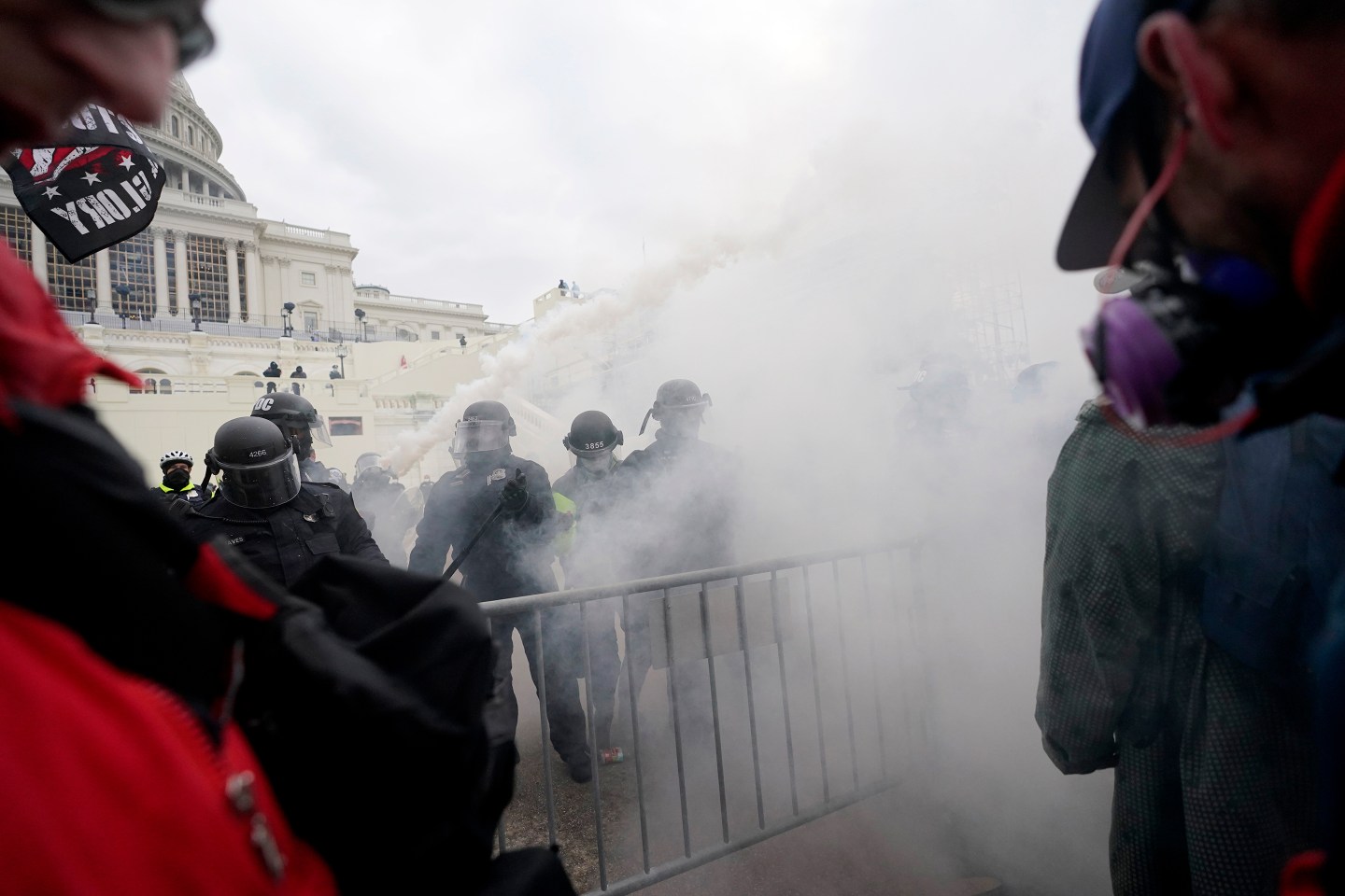 Trump Rally-Capitol Protest