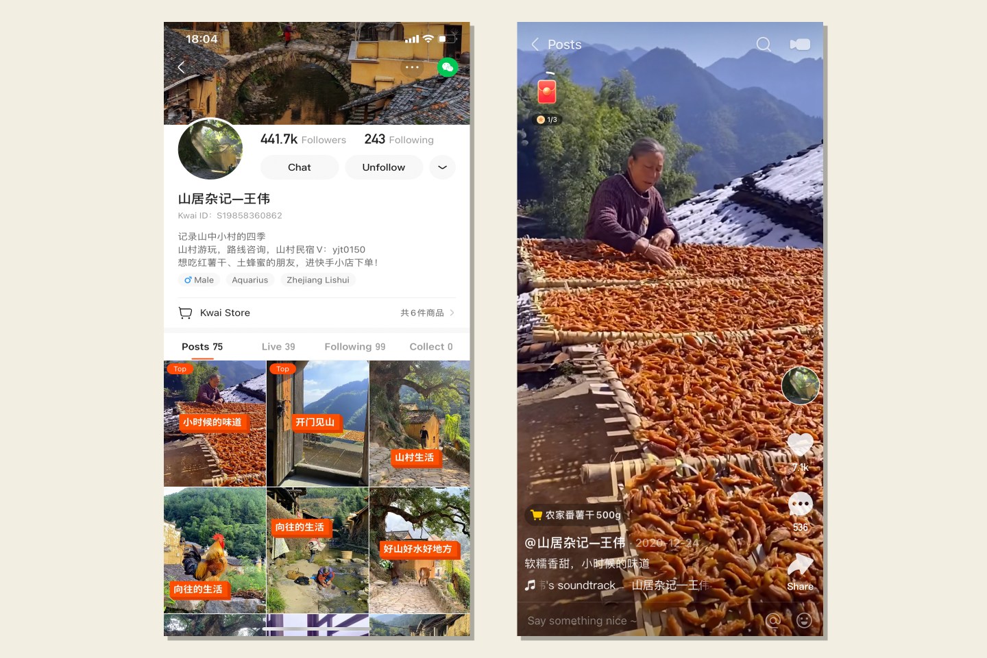 Kuaishou-App