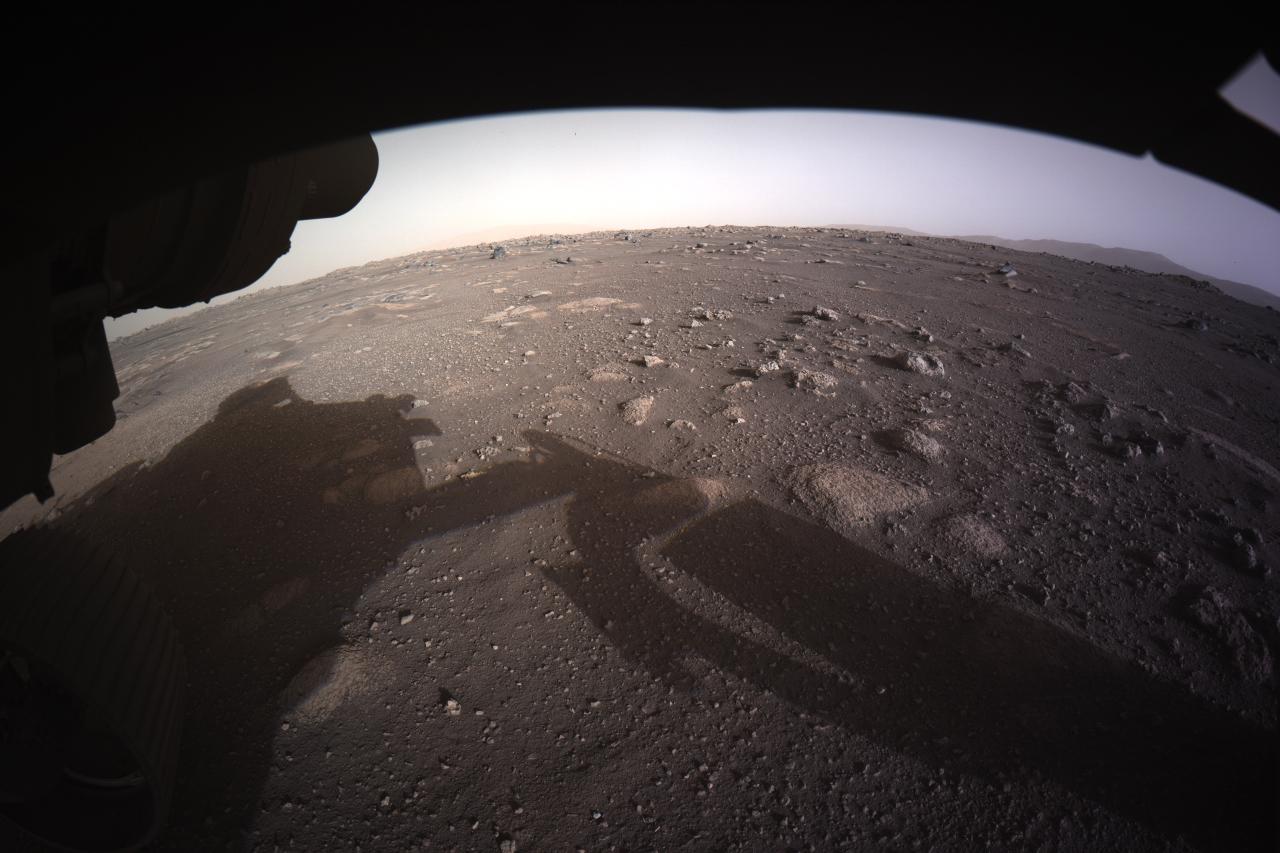 Perseverance Mars Landing Rover-color