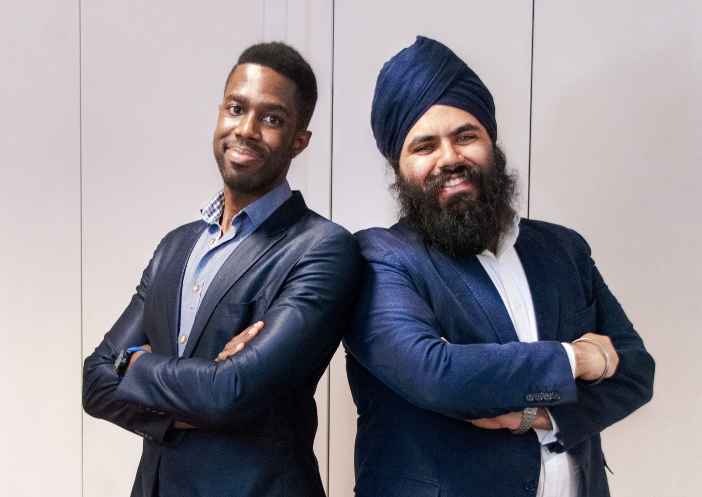 Carlton Cummins and Amrit Chandal, co-founders of Aceleron Energy