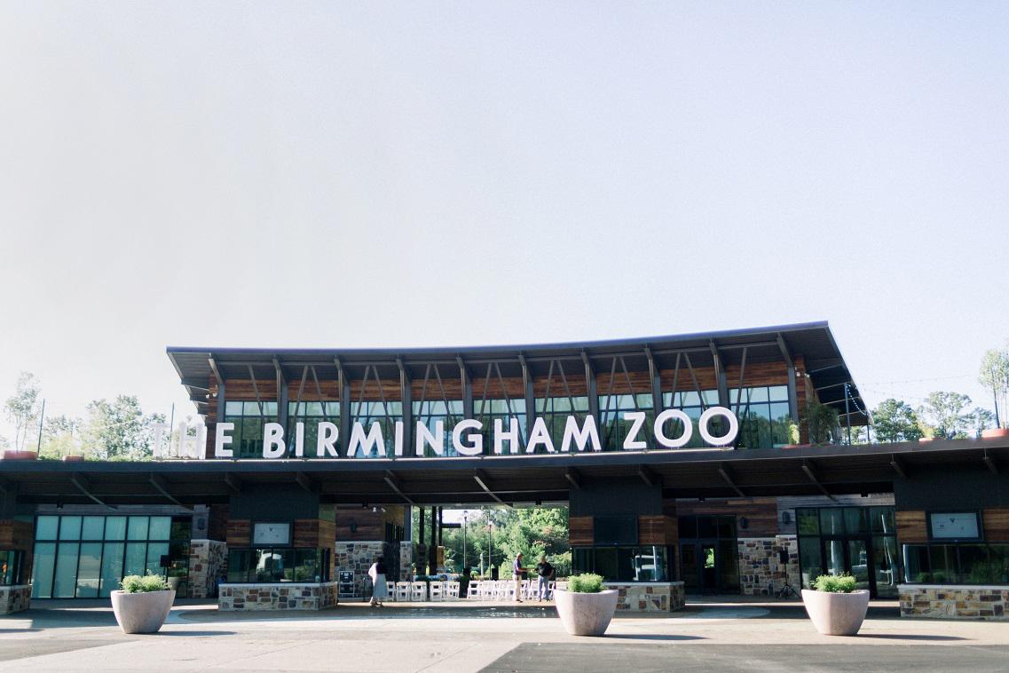 The Birmingham Zoo Entrance