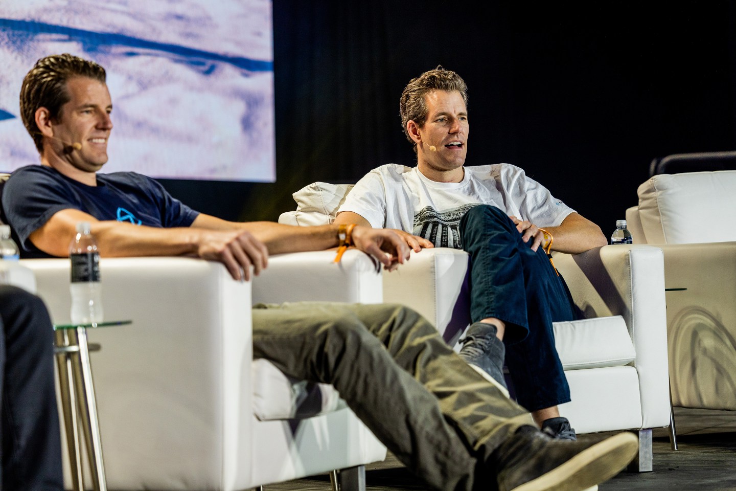 Bitcoin Miami 2021-Day 1-Cameron and Tyler Winklevoss
