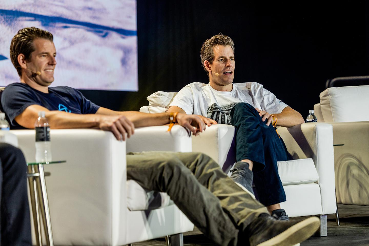Bitcoin Miami 2021-Day 1-Cameron and Tyler Winklevoss