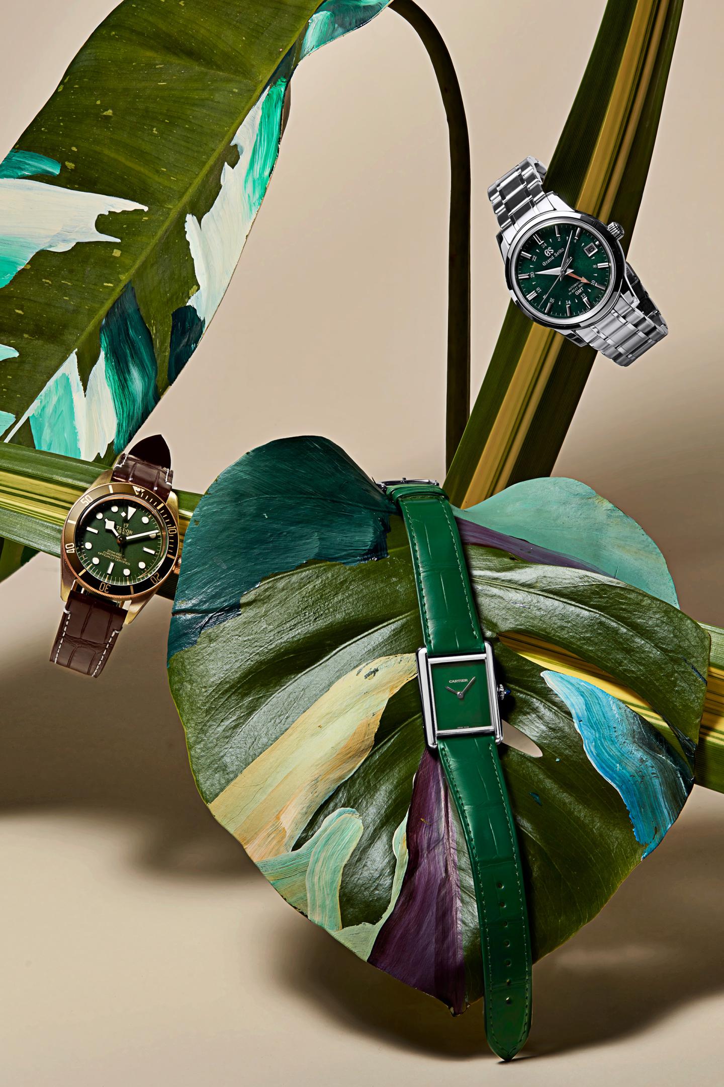 PAS.0721.Green Face Watches-3