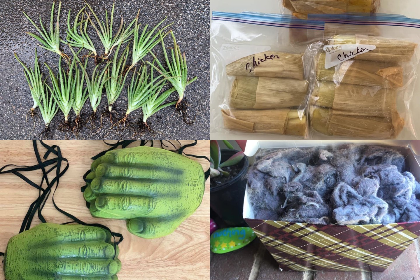 4 different types of gift items