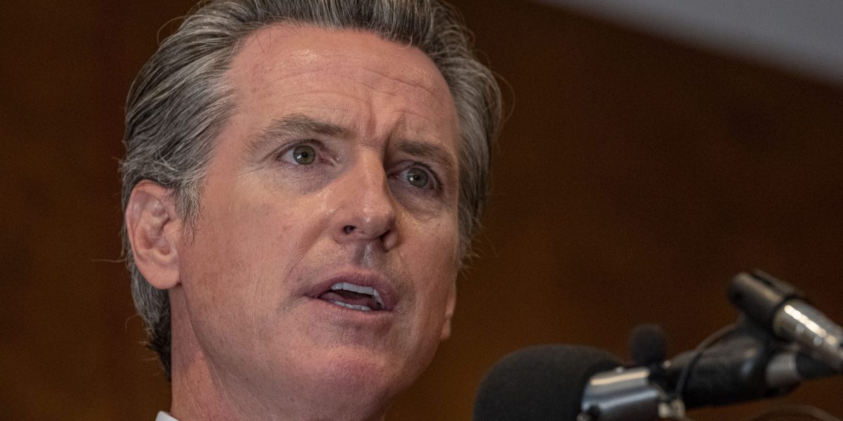 California Gov. Gavin Newsom is the second governor in U.S. history to ...