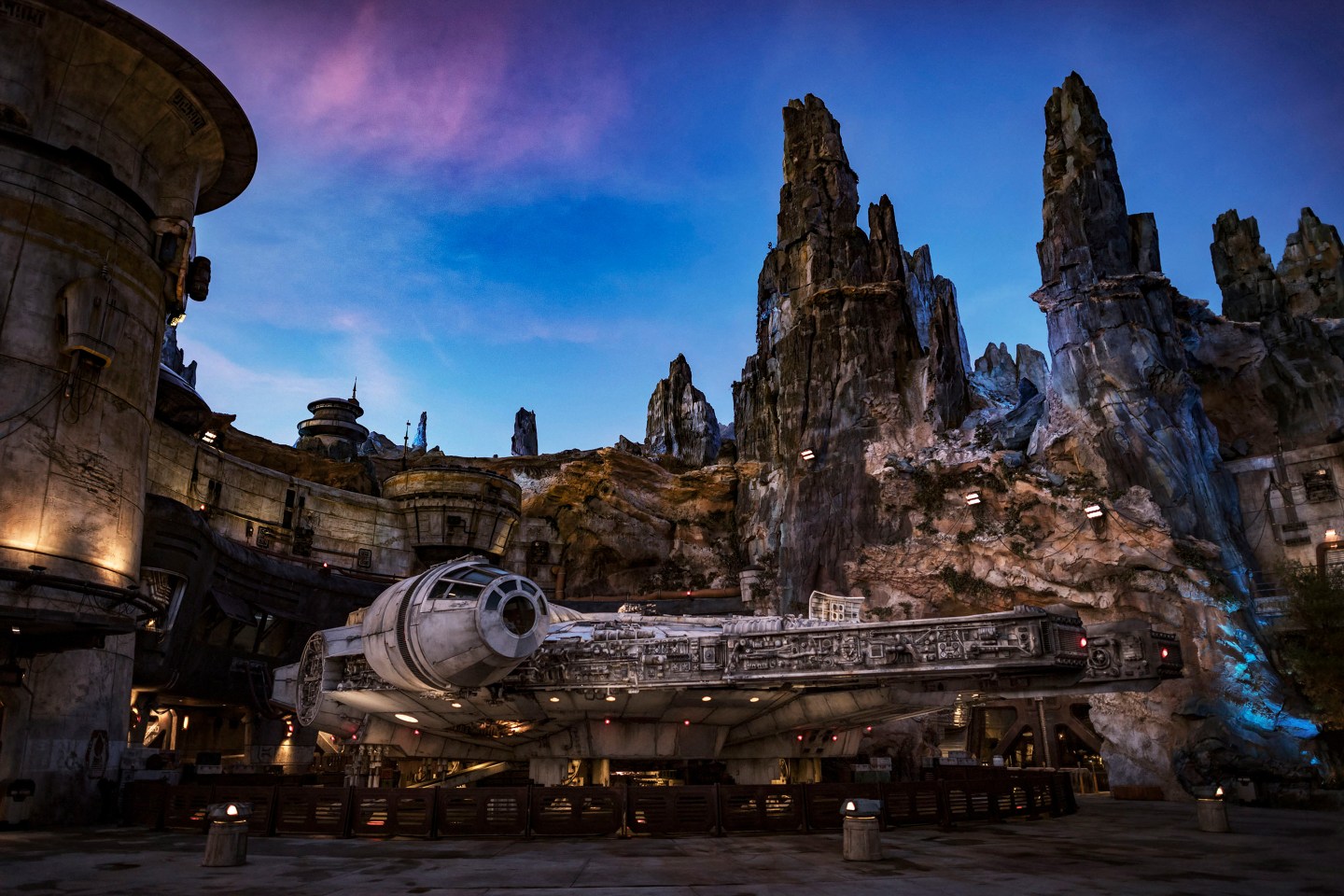 The Millennium Falcom at Disneyworld