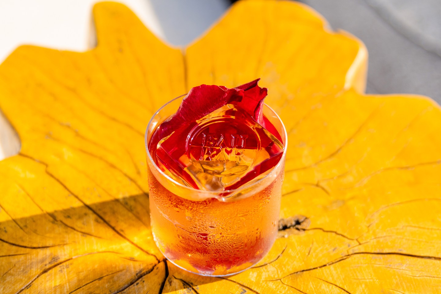 Cocktails at the resort’s Eau Bar are inspired by local flavors.