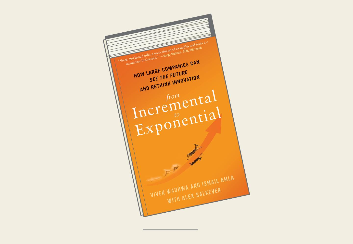 Book cover on plain background