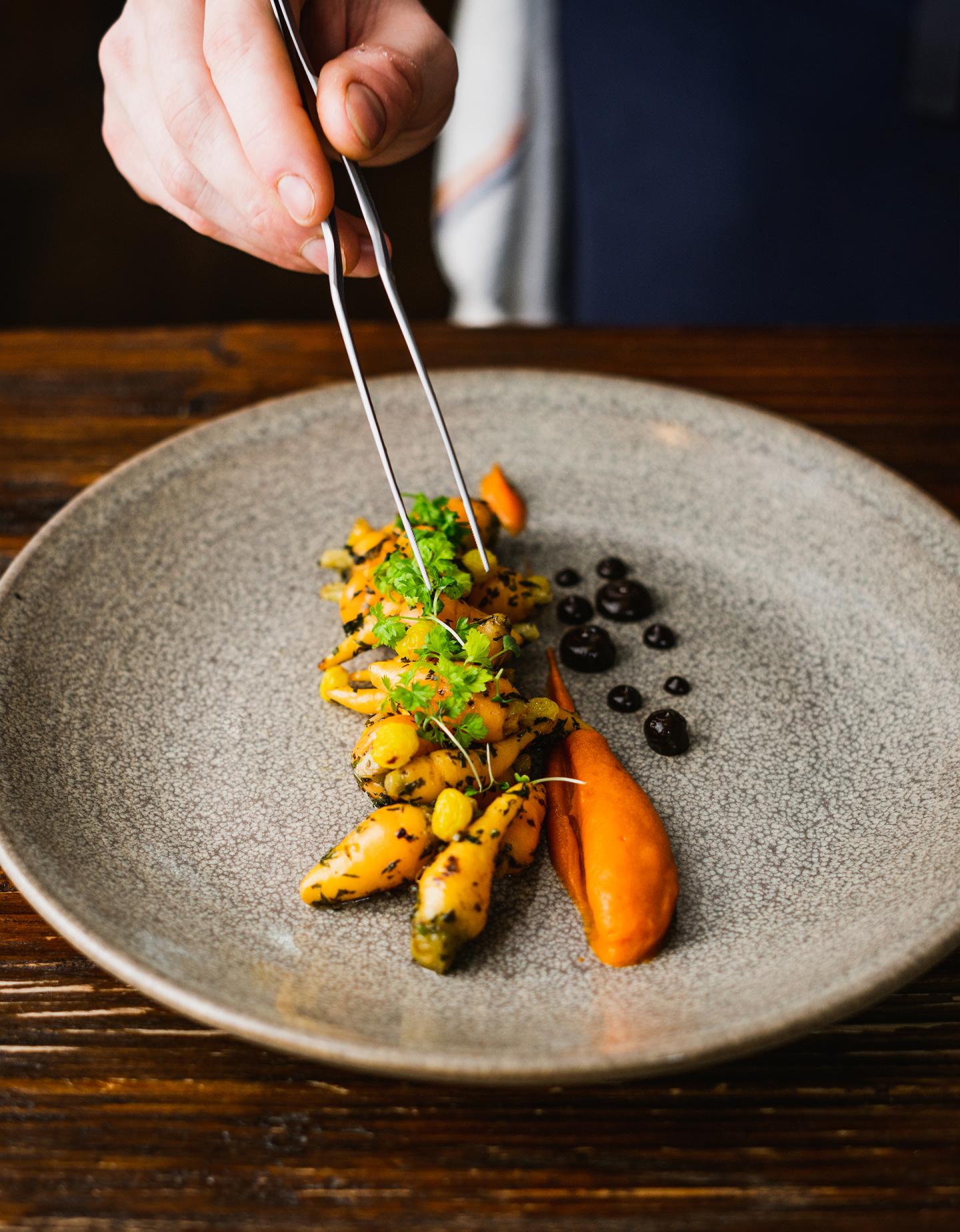 Pick-it-yourself produce from the culinary gardens at Farm.