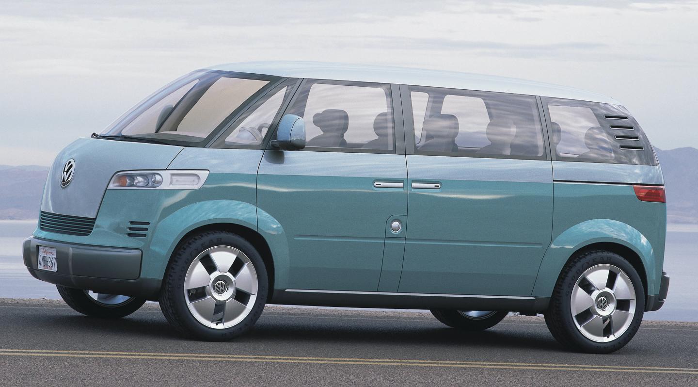 The 2001 Volkswagen Microbus concept that didn't make it into production.