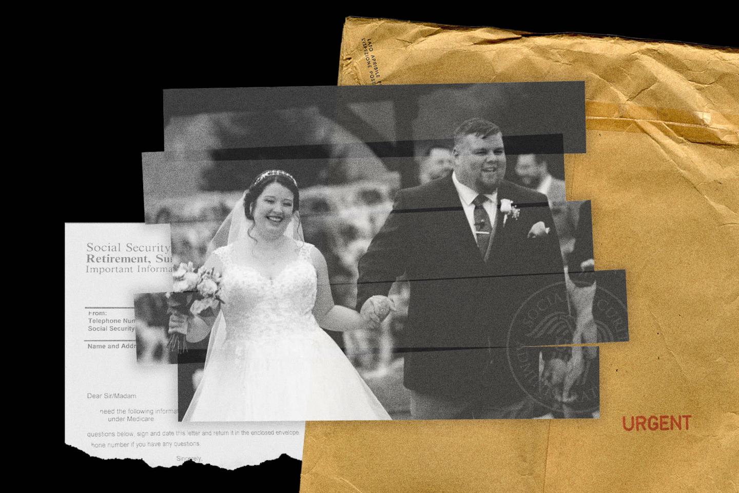 Wedding photo of Brianna Berry and husband, Lewis