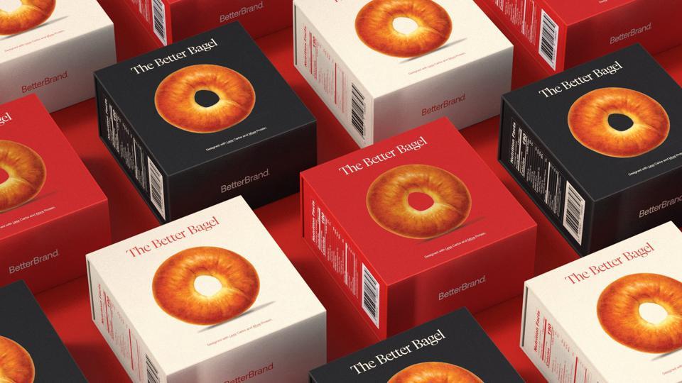 Better Bagel fewer carbs more protein