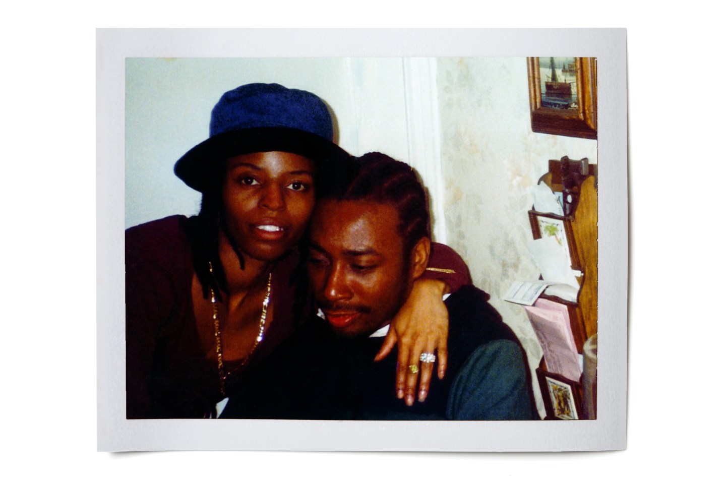 Icelene Jones and Ol' Dirty Bastard, circa 1990.
