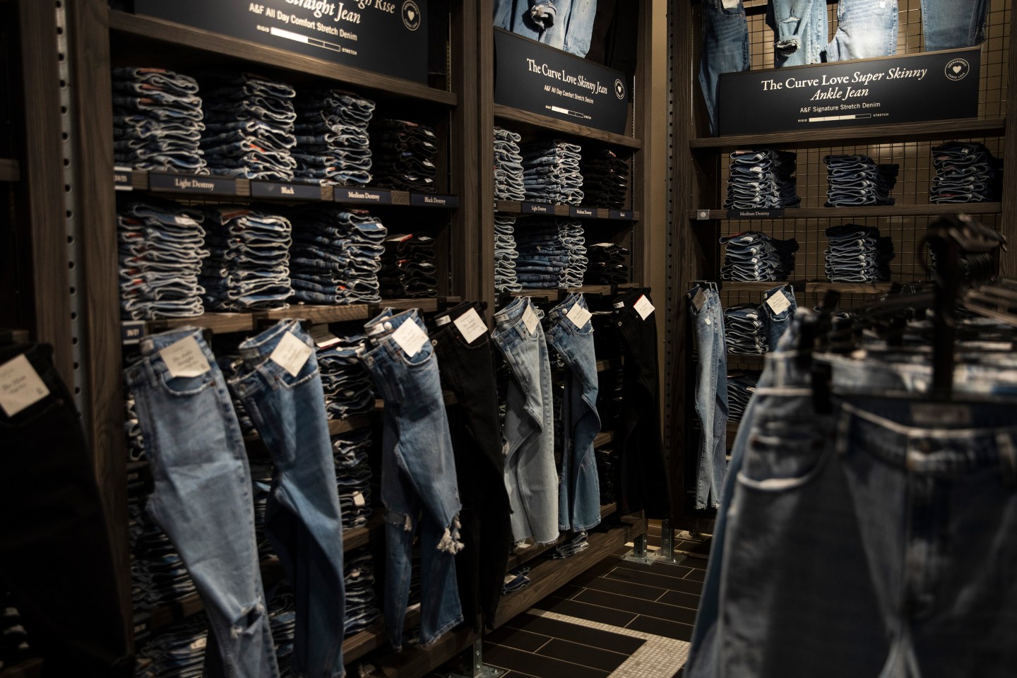 Abercrombie & Fitch store at Easton Town Center in Columbus, OH