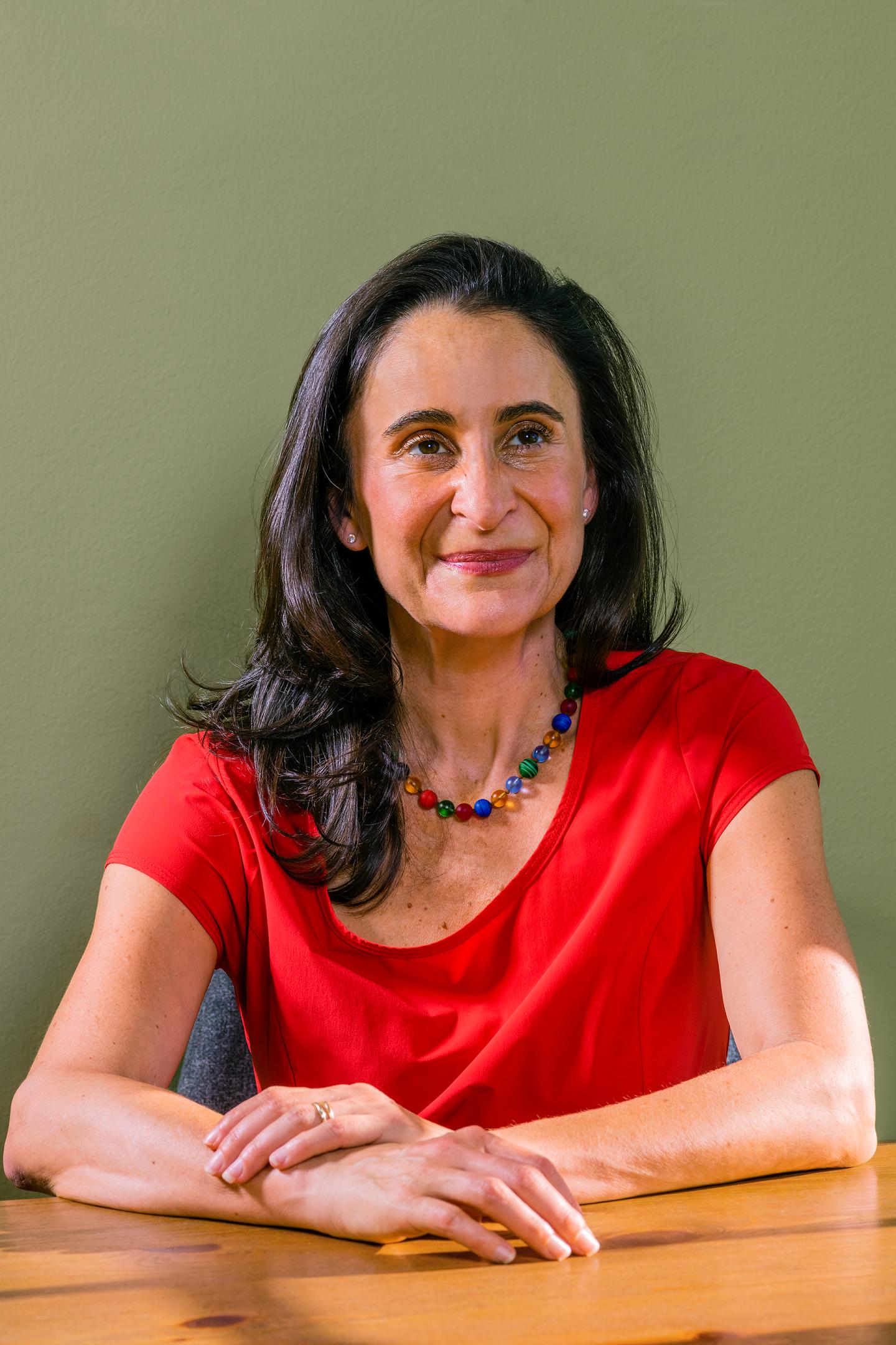 Abby Falik, Founder & CEO of Global Citizen Year, photographed at her home in Oakland, California.