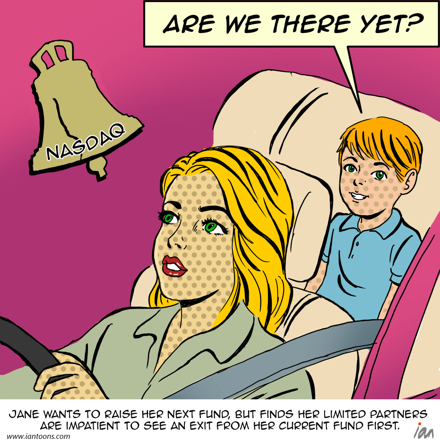 Term Sheet cartoon - are we there yet