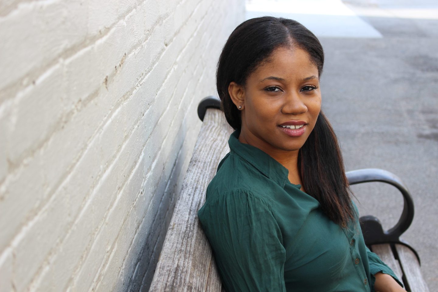 Atiya Avery on bench