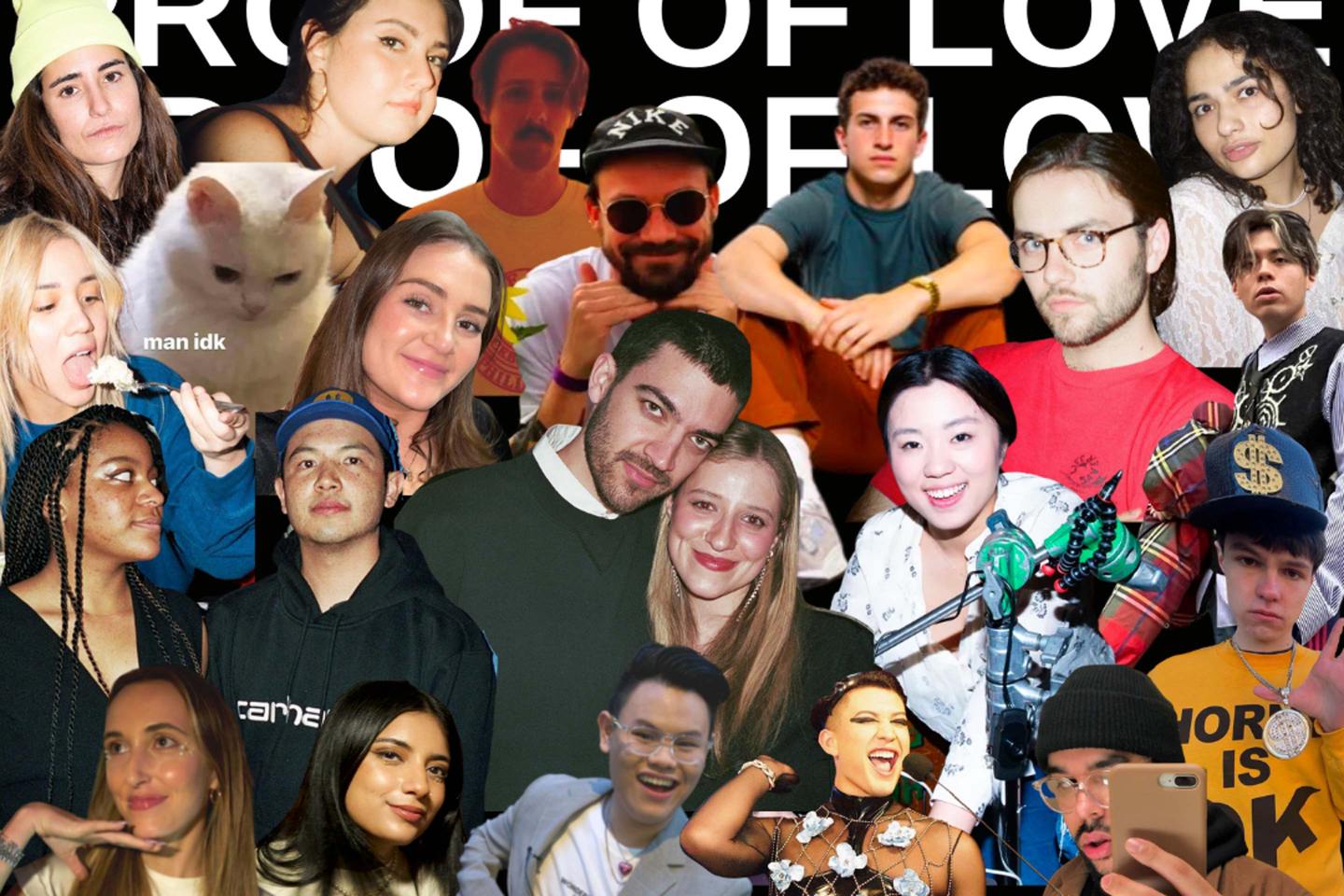 A collage of members from the Mad Realities team.