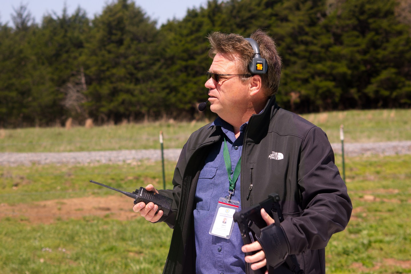 James Grimsley oversees the Choctaw Nation's drone initiative and has overseen more than 333 flights on the ranch.