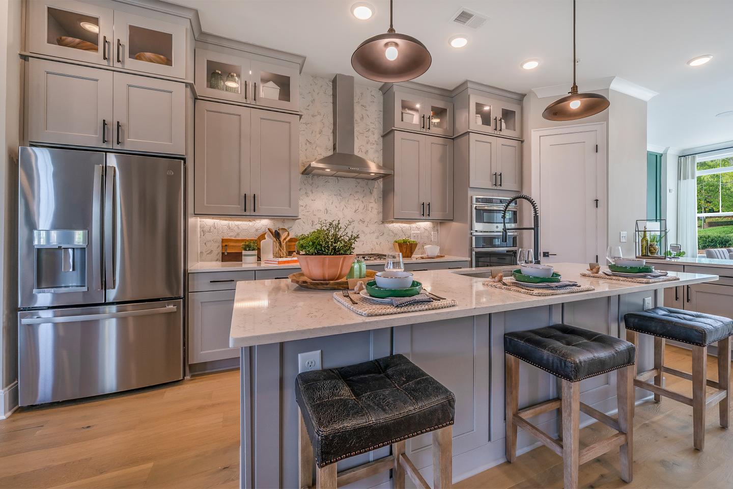 A kitchen interior at Ellison Park. 