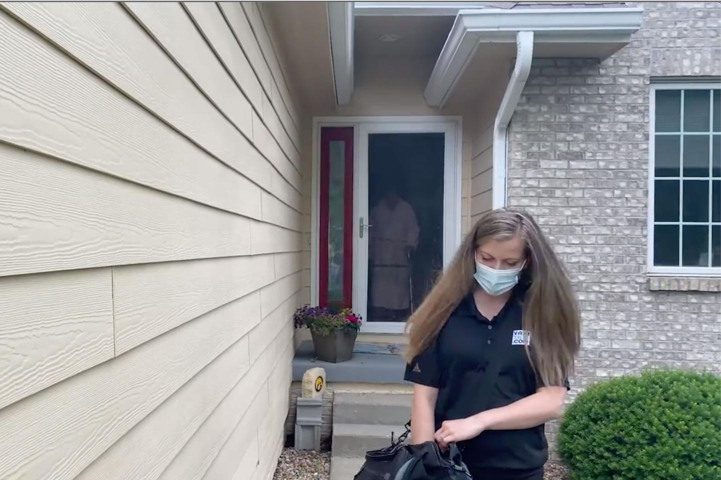 home delivery of vaccine