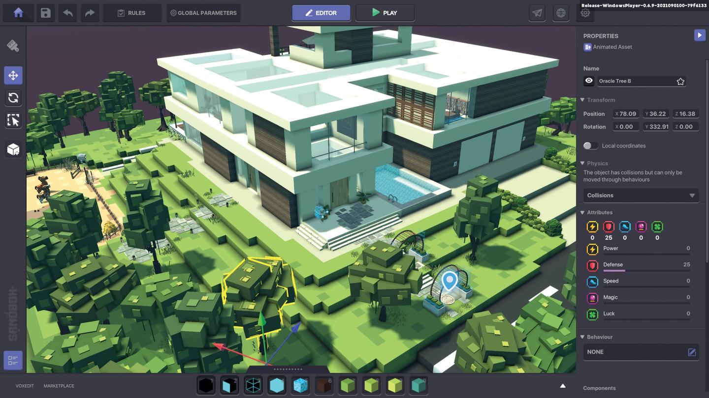 House in The Sandbox