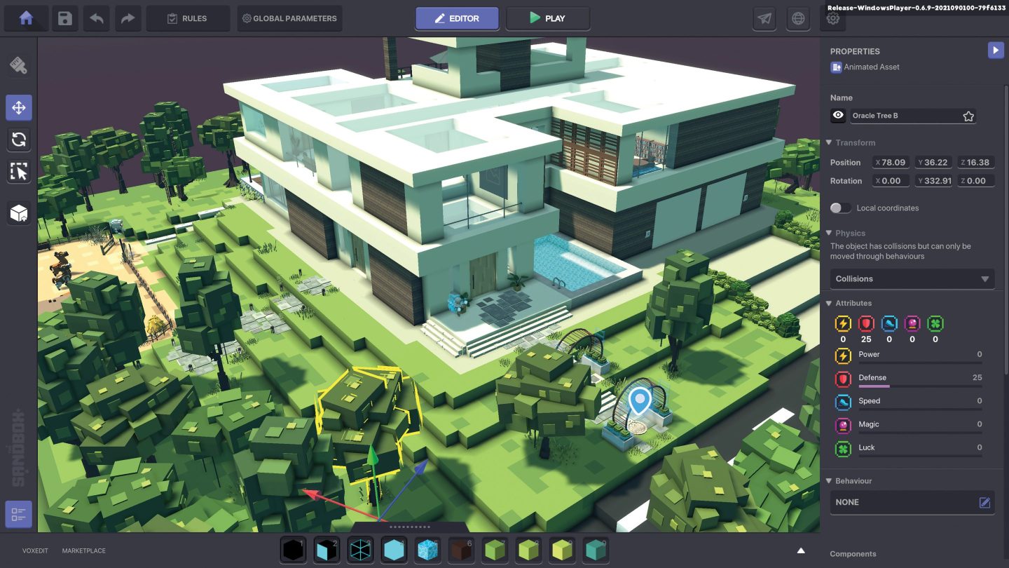 House in The Sandbox