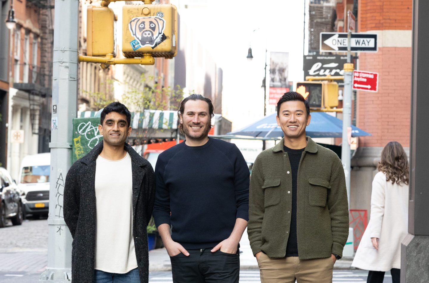 Zavain Dar (left), Adam Goulburn (center), and Nan Li closed a new $350 million fund focused on biotech in December.