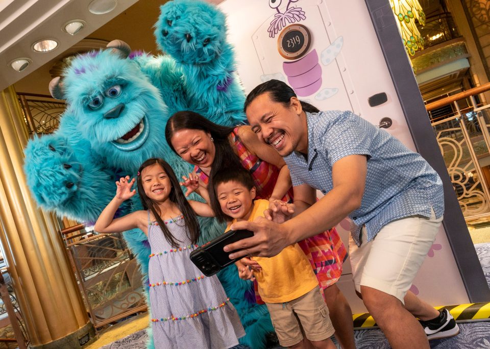 <a href="https://fortune.com/company/disney/" target="_blank">Disney</a> Cruise Line guests are immersed in the ever-unfolding stories of their favorite toys, monsters and heroes during Pixar Day at Sea, a day-long themed event that takes place aboard special sailings on the Disney Fantasy. (Kent Phillips, photographer)