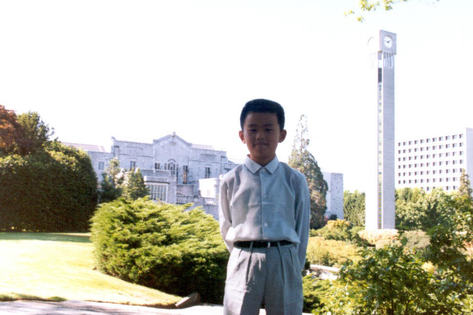 Changpeng “CZ” Zhao as a boy.