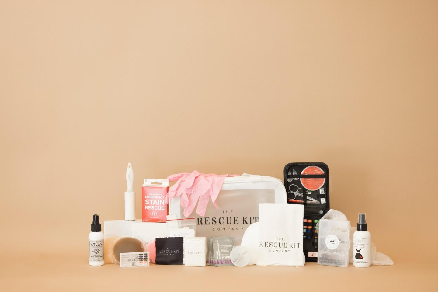 An assortment of products