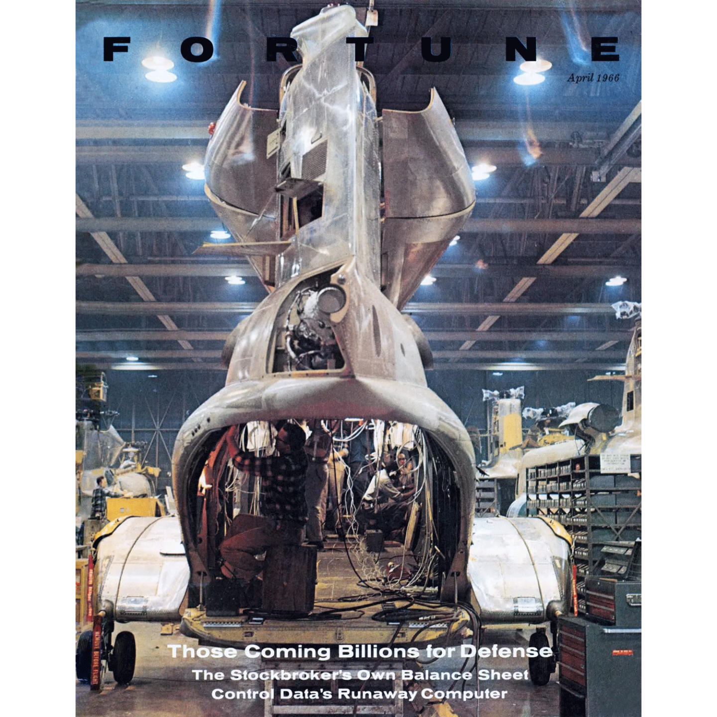Fortune’s April 1966 cover.