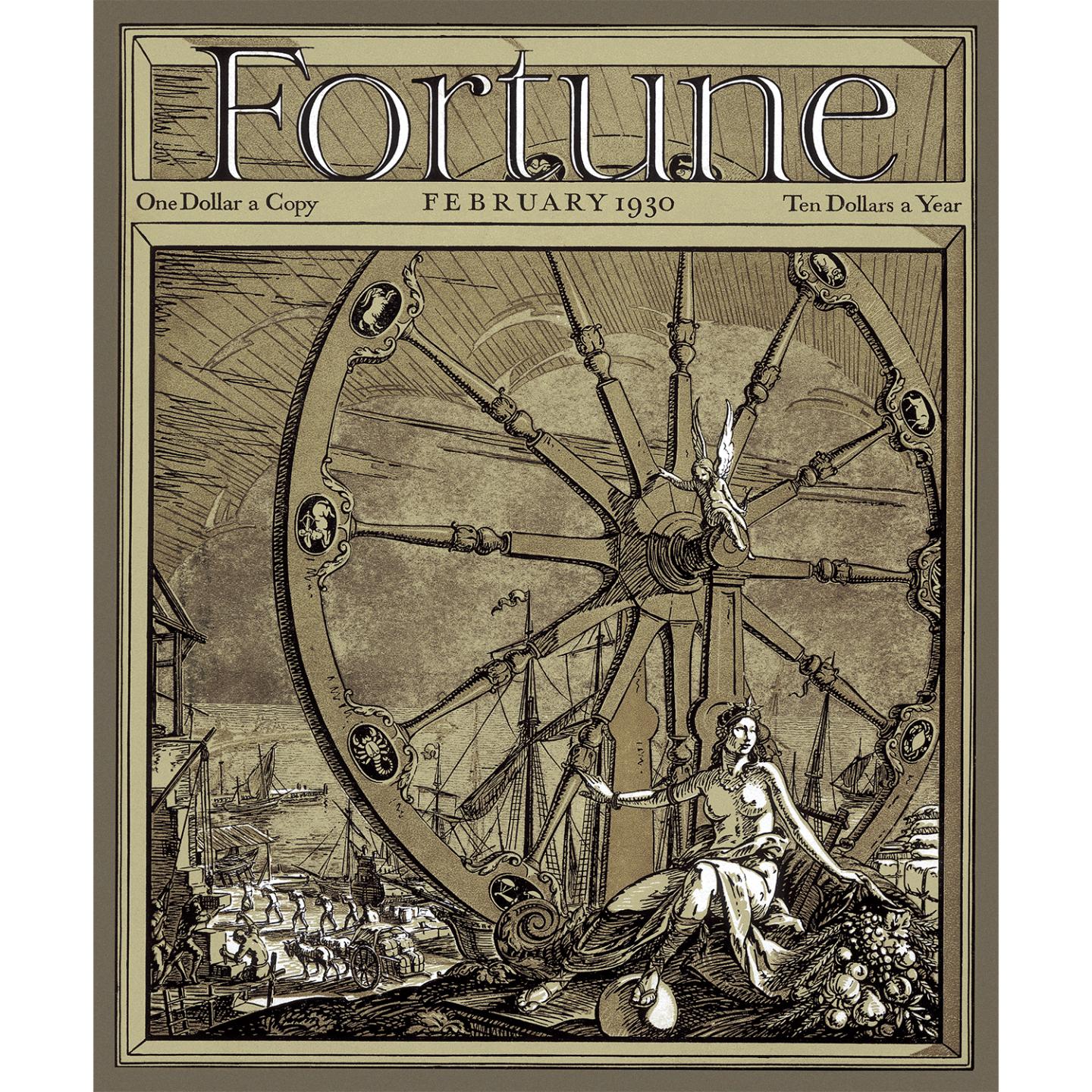 Fortune cover for February 1930