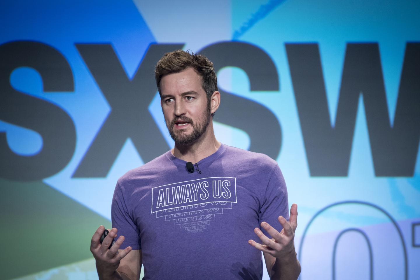 Miguel McKelvey at SXSW in 2018